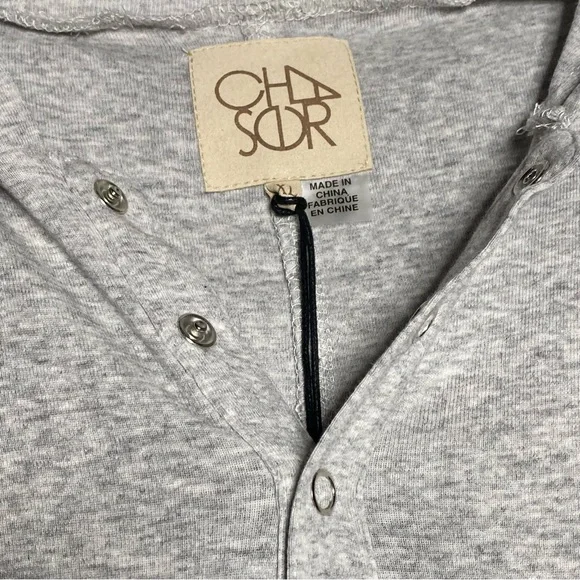 NWT Chaser Women's Cozy Grey Lightweight Hoodie — XL - Picture 3 of 7